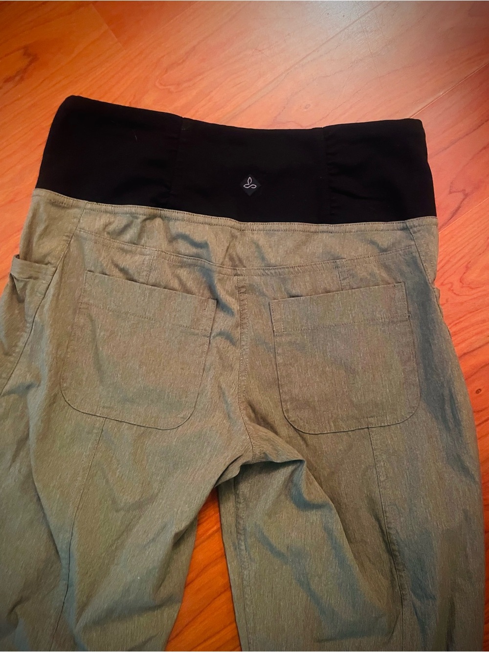 prAna Summit Hybrid Joggers Women’s Straight Leg Hike Pants Mossy Green XS - Picture 11 of 12